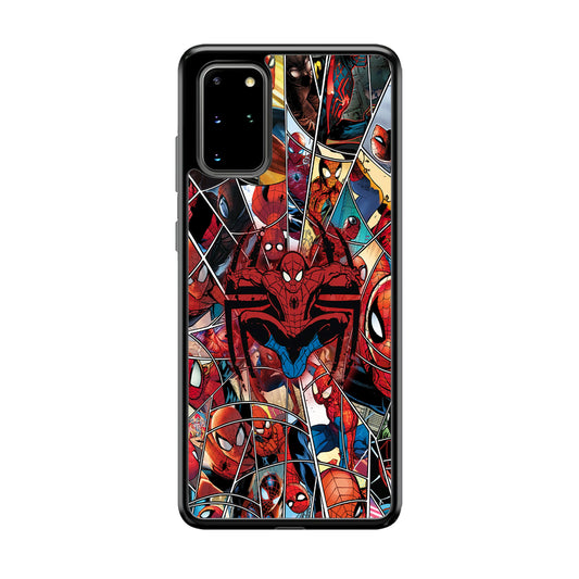 Spiderman Solid Backing Samsung Galaxy S20 Plus Case