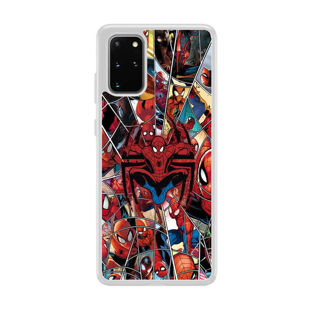 Spiderman Solid Backing Samsung Galaxy S20 Plus Case