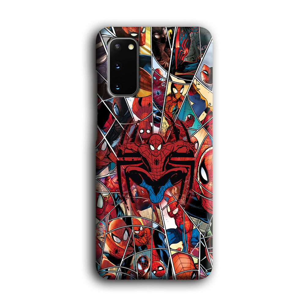 Spiderman Solid Backing Samsung Galaxy S20 Case