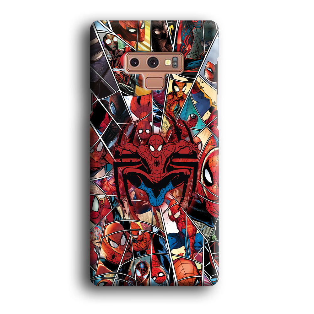Spiderman Solid Backing Samsung Galaxy Note 9 Case