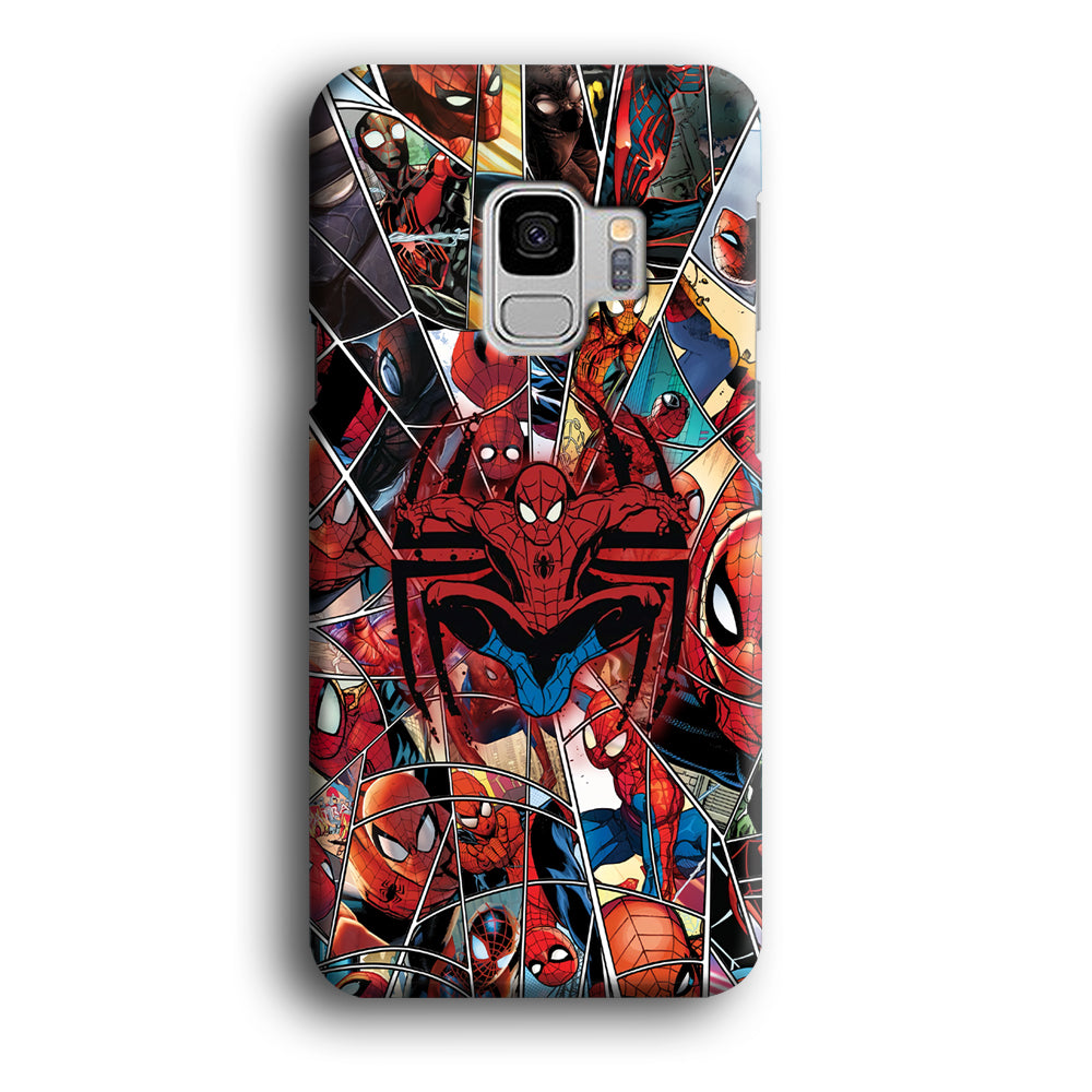 Spiderman Solid Backing Samsung Galaxy S9 Case