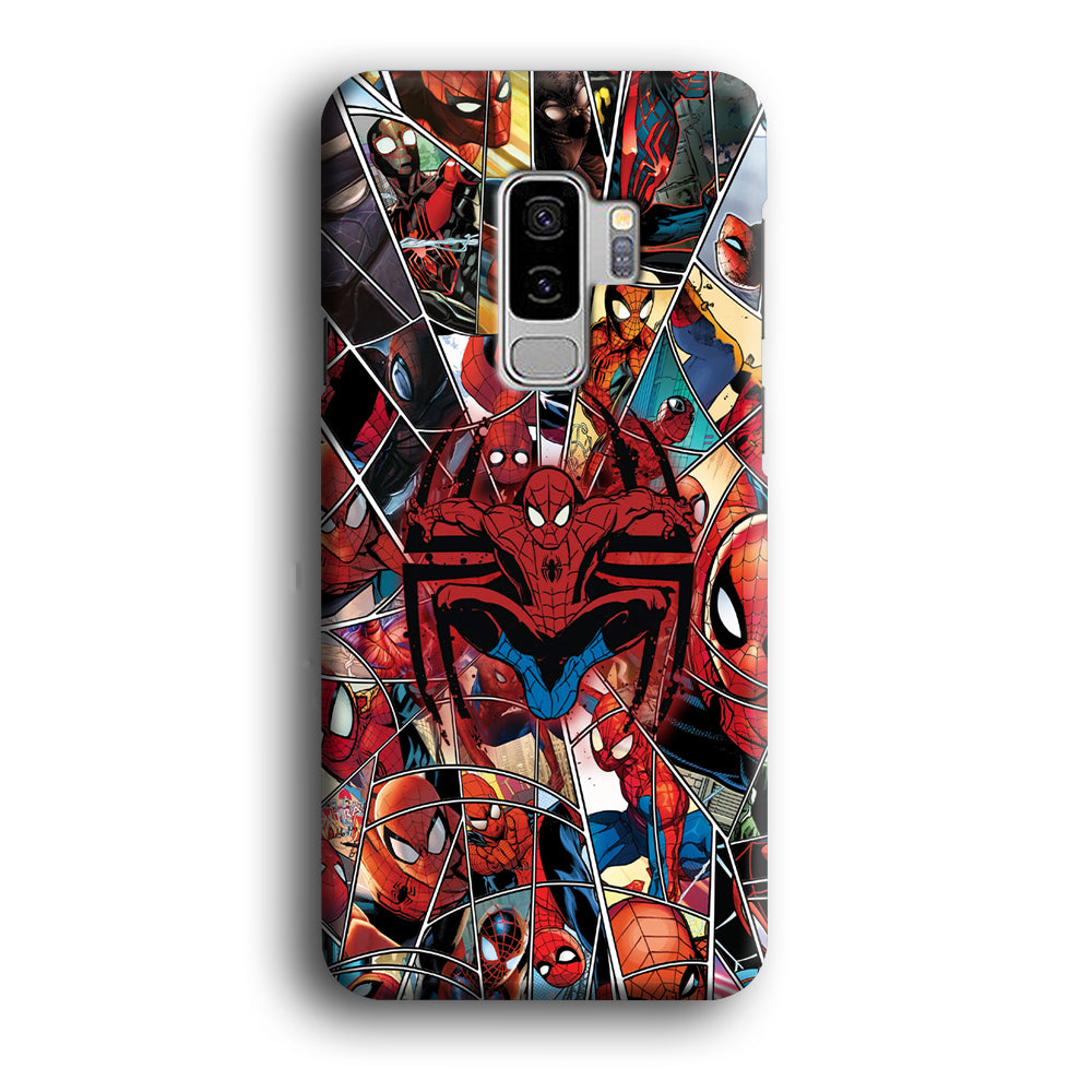 Spiderman Solid Backing Samsung Galaxy S9 Plus Case