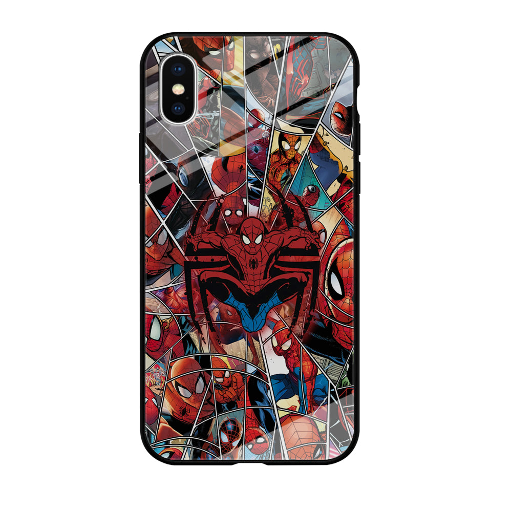 Spiderman Solid Backing iPhone Xs Max Case