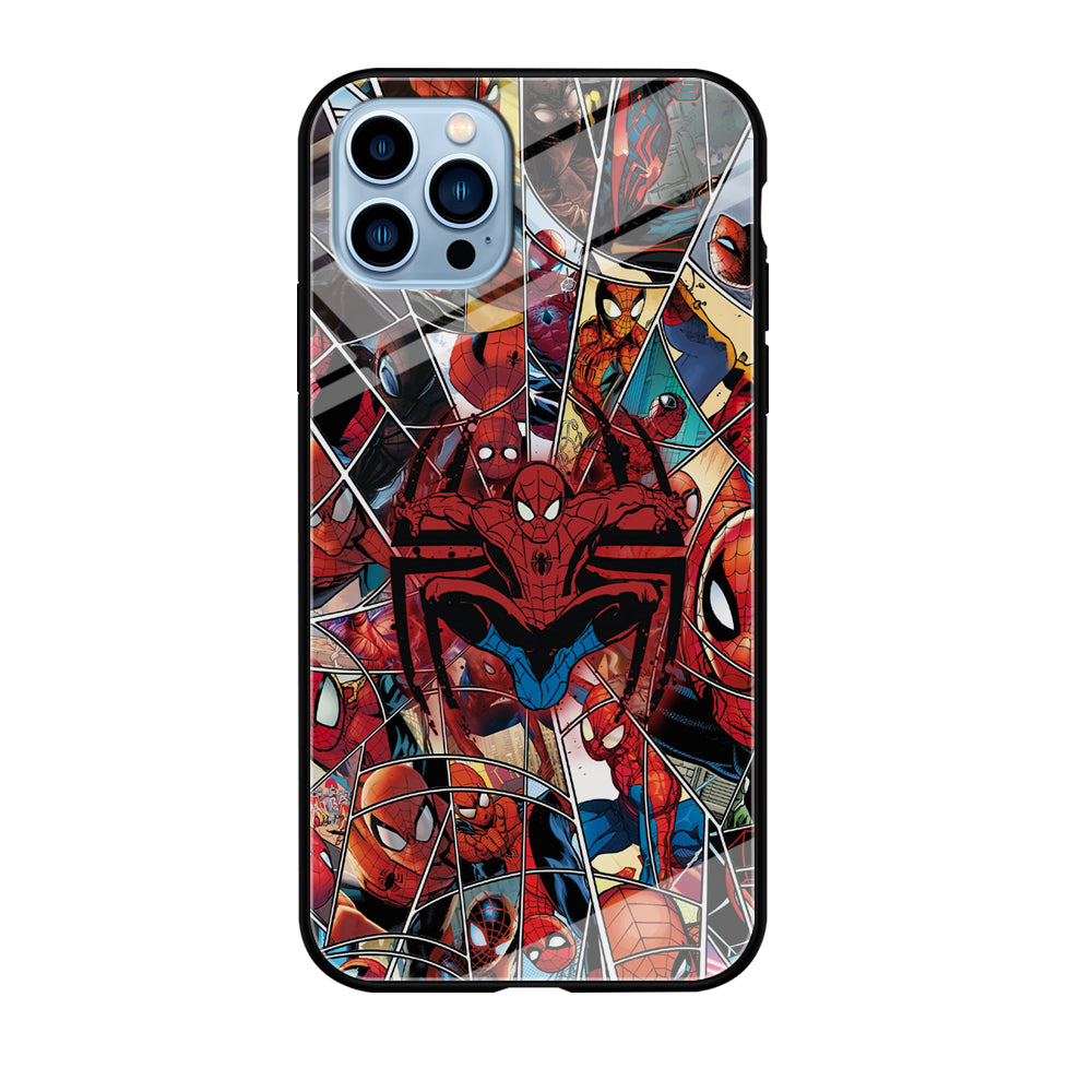 Spiderman Solid Backing iPhone 12 Pro Case