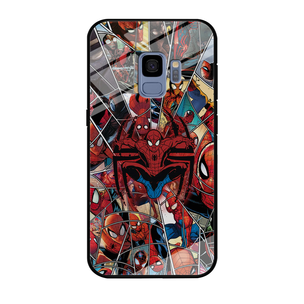 Spiderman Solid Backing Samsung Galaxy S9 Case
