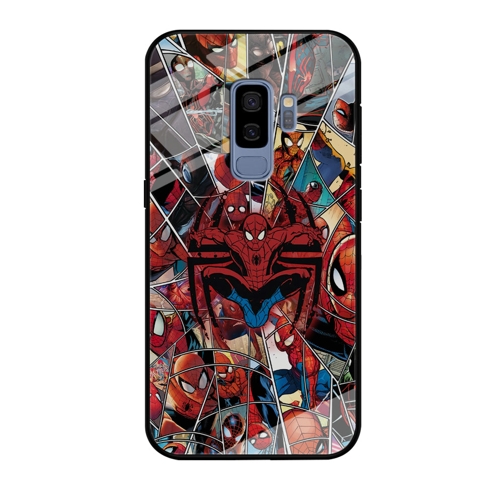 Spiderman Solid Backing Samsung Galaxy S9 Plus Case