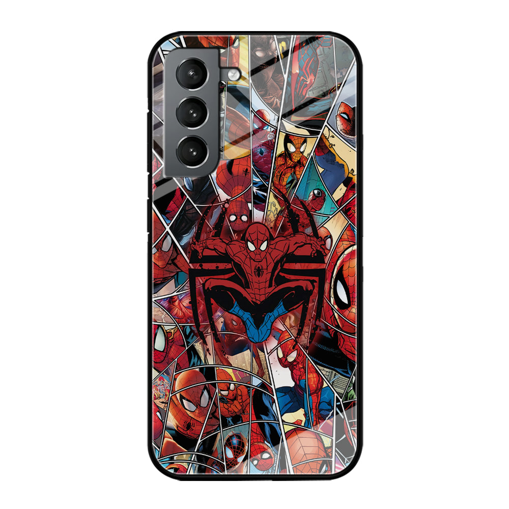 Spiderman Solid Backing Samsung Galaxy S21 Plus Case