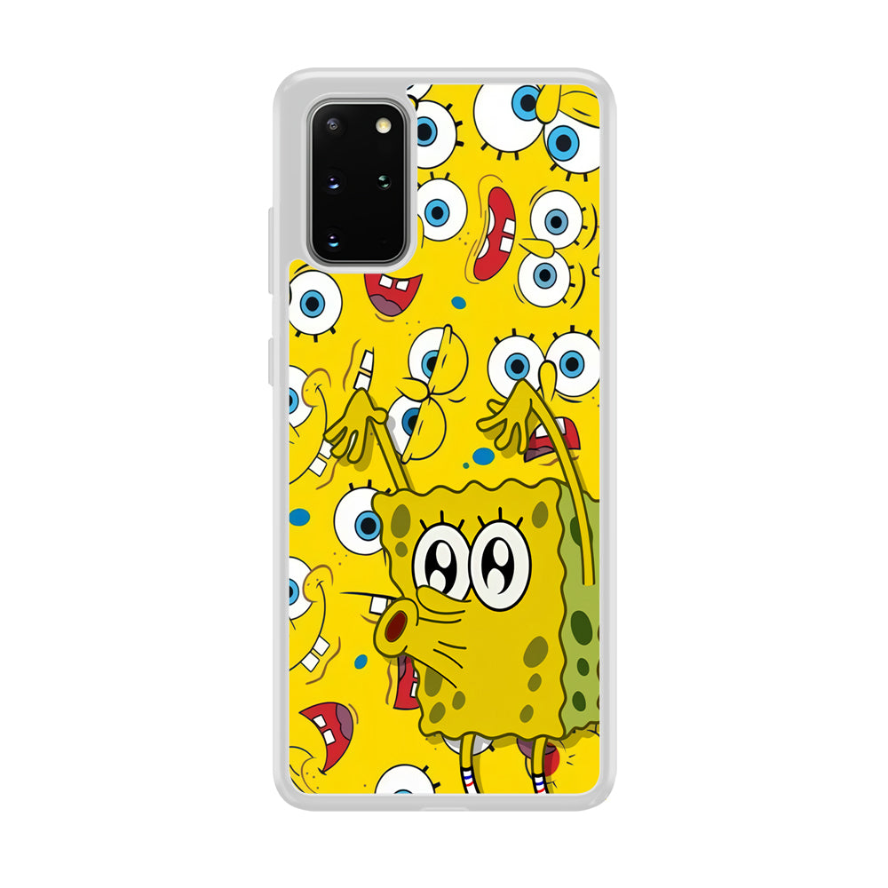 Spongebob Good Employee Ever Samsung Galaxy S20 Plus Case