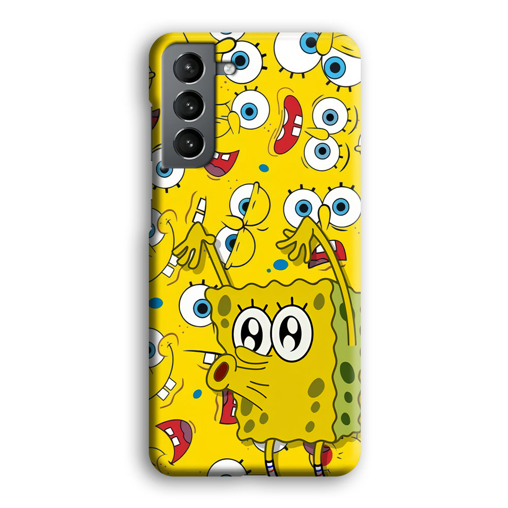 Spongebob Good Employee Ever Samsung Galaxy S21 Plus Case