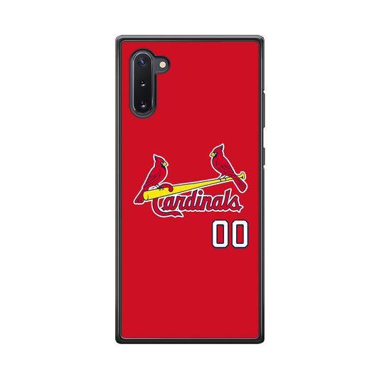 St Louis Cardinals The Red Bird Samsung Galaxy Note 10 Case