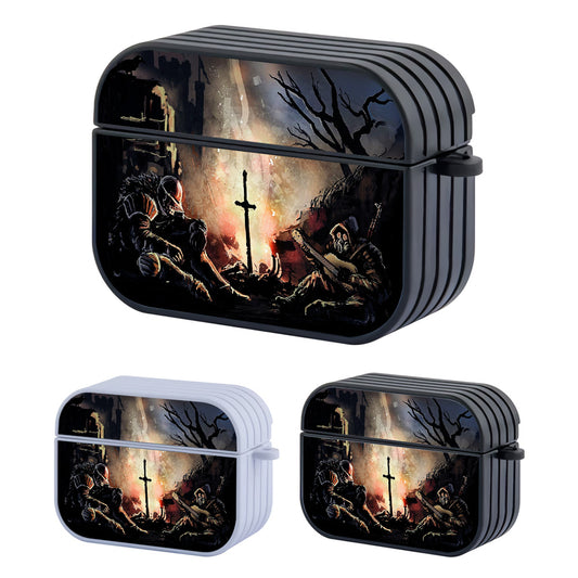 Stalker and Dark Souls Crossover Hard Plastic Case Cover For Apple Airpods Pro