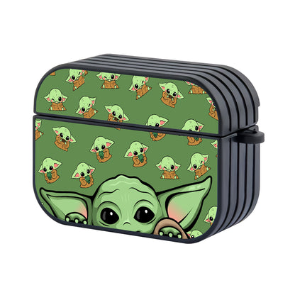 Star Wars Cute Baby Yoda Hard Plastic Case Cover For Apple Airpods Pro