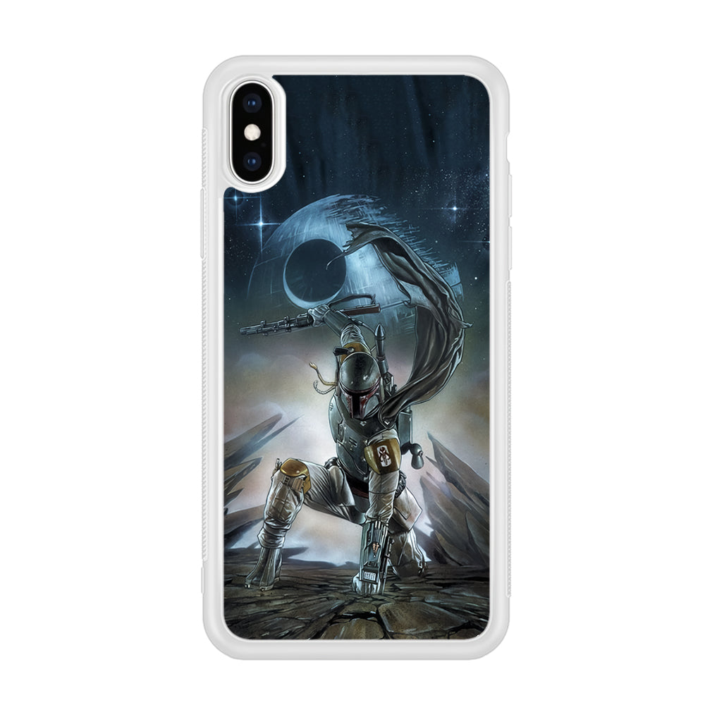 Star Wars Fett in Action iPhone Xs Max Case