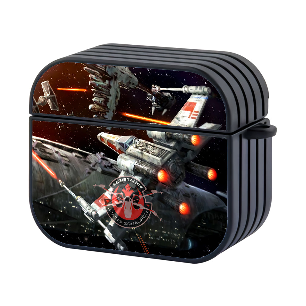 Star Wars The X Wing Squad Hard Plastic Case Cover For Apple Airpods 3