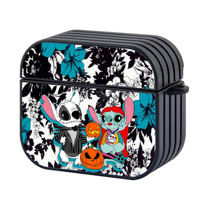 Stitch Bluish Costum for Halloween Hard Plastic Case Cover For Apple Airpods 3