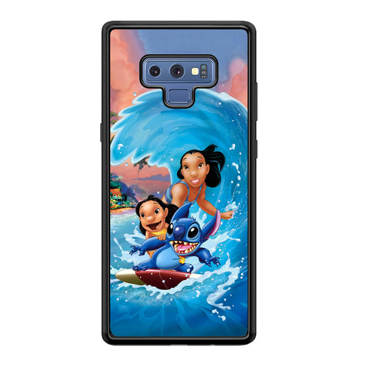 Stitch Great Wave from The Sea Samsung Galaxy Note 9 Case