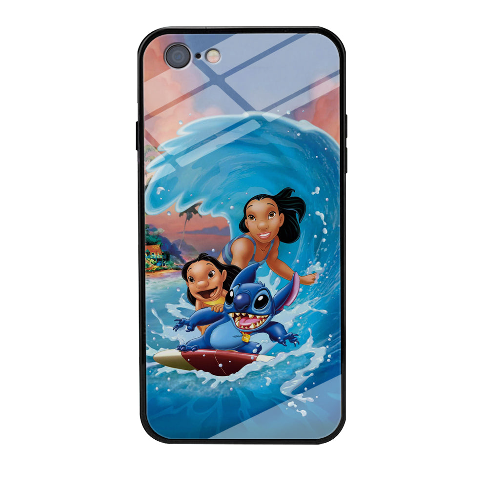 Stitch Great Wave from The Sea iPhone 6 | 6s Case