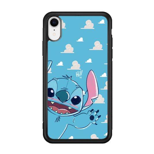 Stitch Say Hii on Me iPhone XR Case