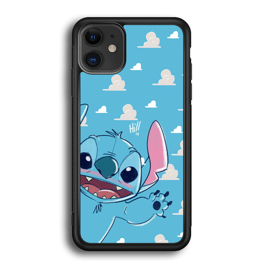 Stitch Say Hii on Me iPhone 12 Case