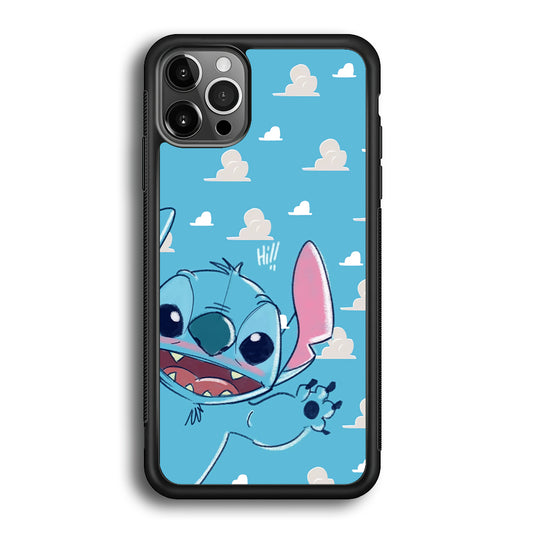 Stitch Say Hii on Me iPhone 12 Pro Case