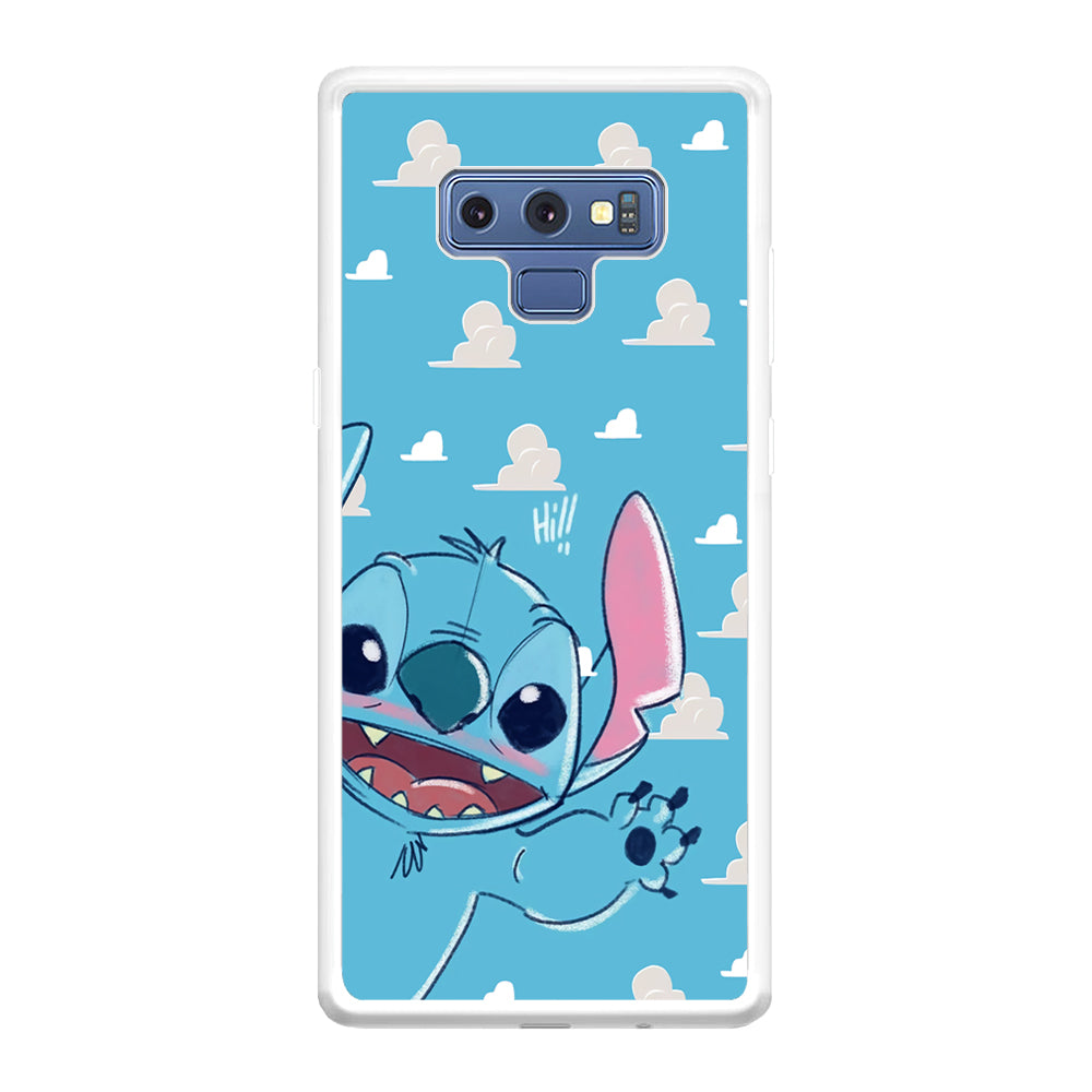 Stitch Say Hii on Me Samsung Galaxy Note 9 Case