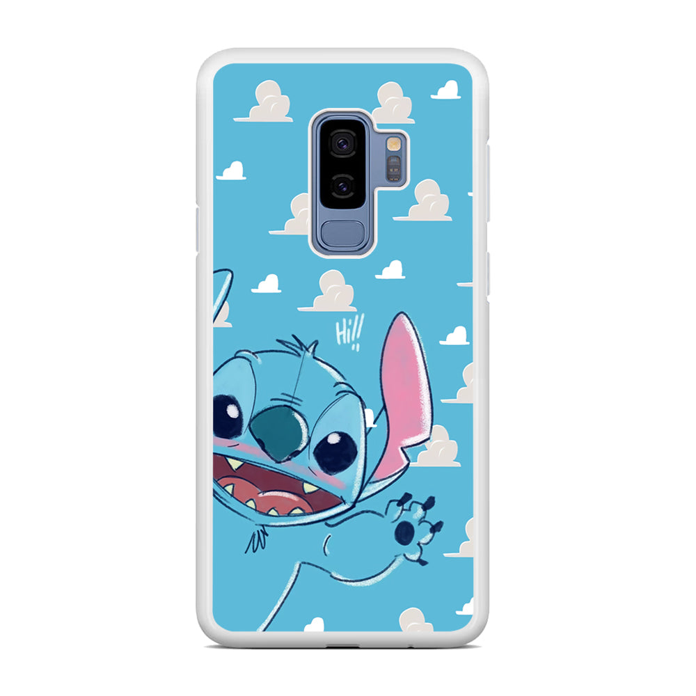 Stitch Say Hii on Me Samsung Galaxy S9 Plus Case
