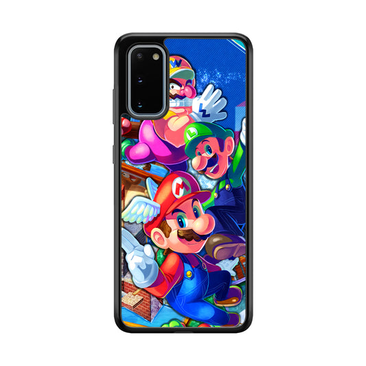 Super Mario Flying Challenge Samsung Galaxy S20 Case