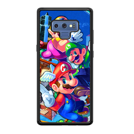 Super Mario Flying Challenge Samsung Galaxy Note 9 Case