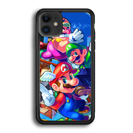 Super Mario Flying Challenge iPhone 12 Case