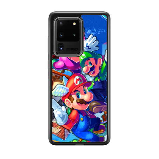Super Mario Flying Challenge Samsung Galaxy S20 Ultra Case