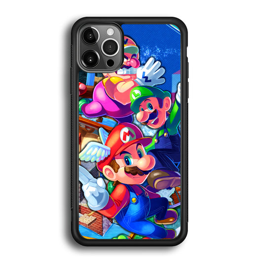 Super Mario Flying Challenge iPhone 12 Pro Case