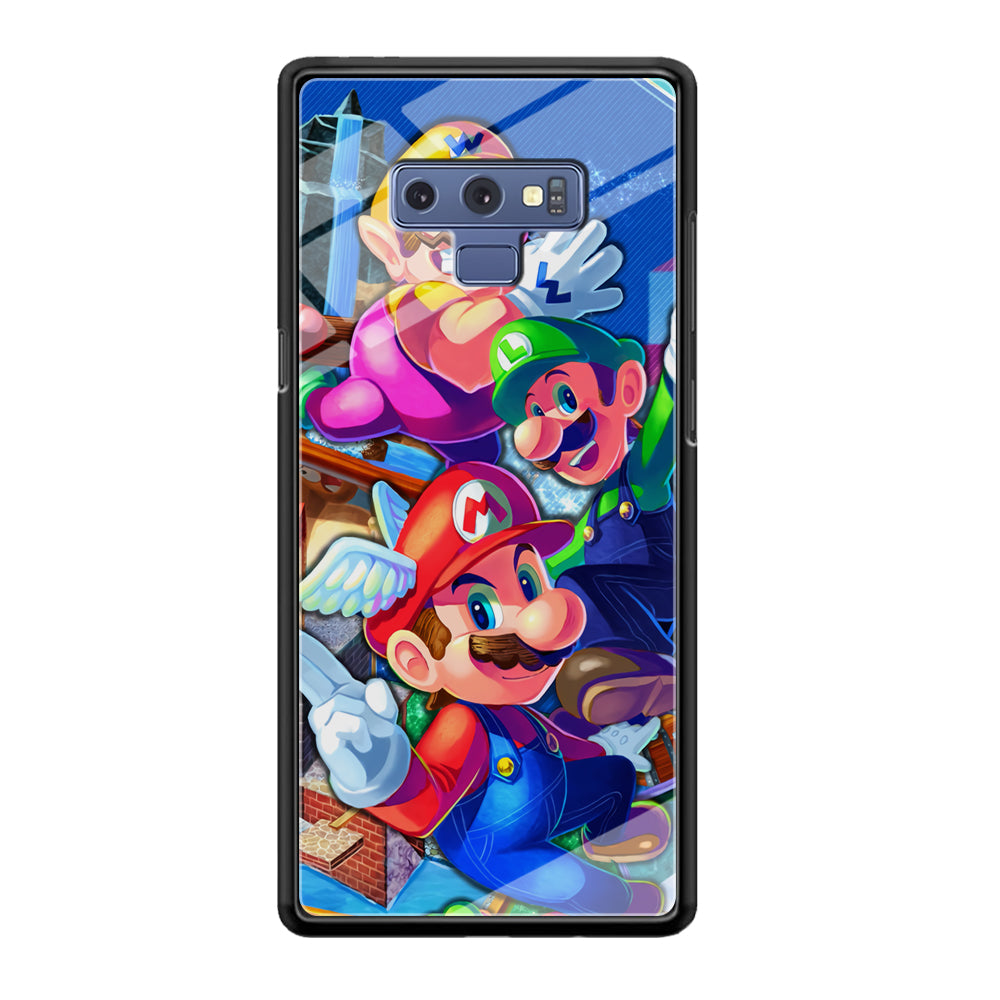 Super Mario Flying Challenge Samsung Galaxy Note 9 Case
