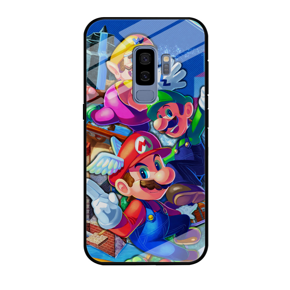 Super Mario Flying Challenge Samsung Galaxy S9 Plus Case