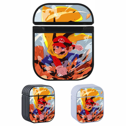 Super Mario The Power of Truth Hard Plastic Case Cover For Apple Airpods