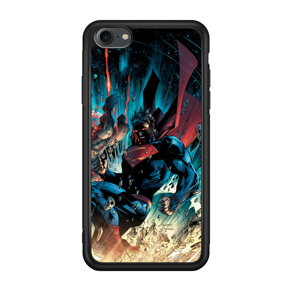 Superman Kick The Enemy iPhone 8 Case