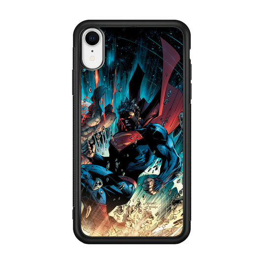 Superman Kick The Enemy iPhone XR Case