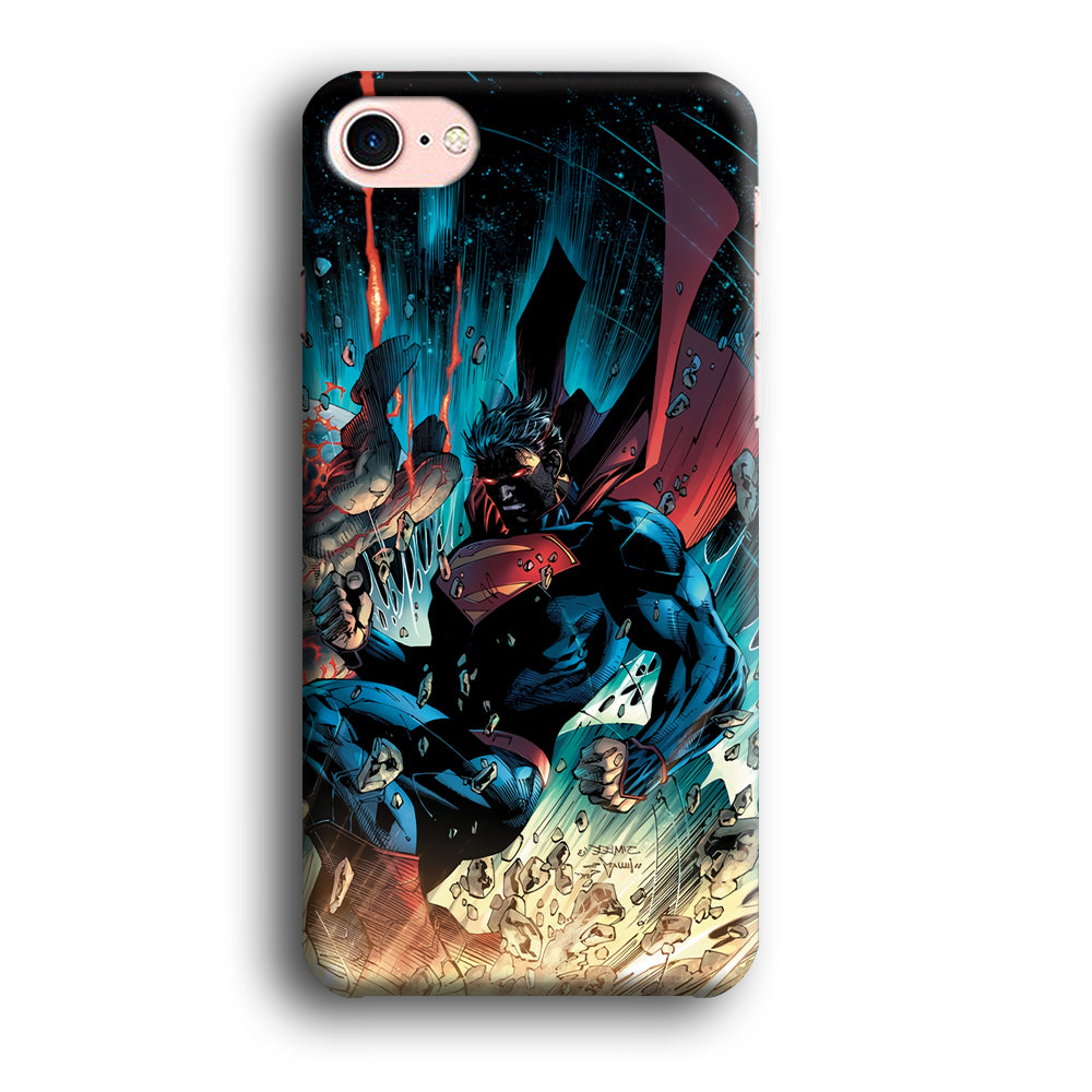Superman Kick The Enemy iPhone 7 Case