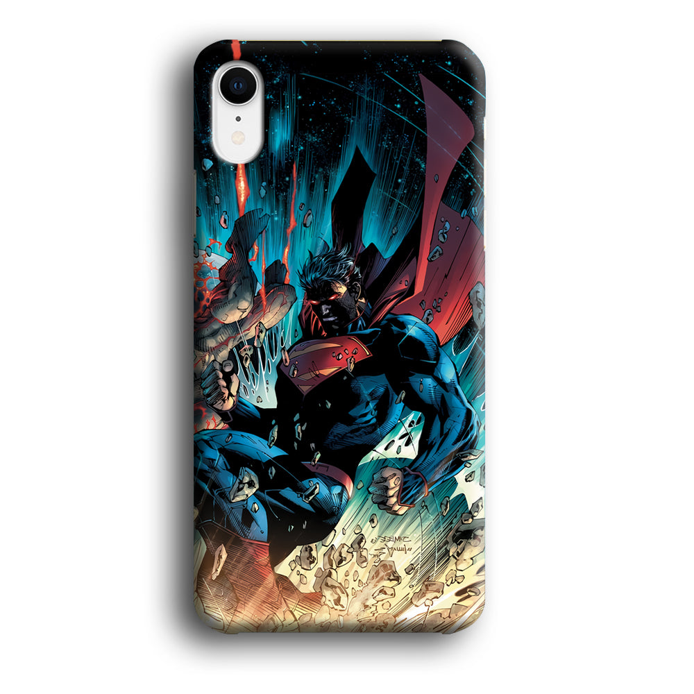 Superman Kick The Enemy iPhone XR Case