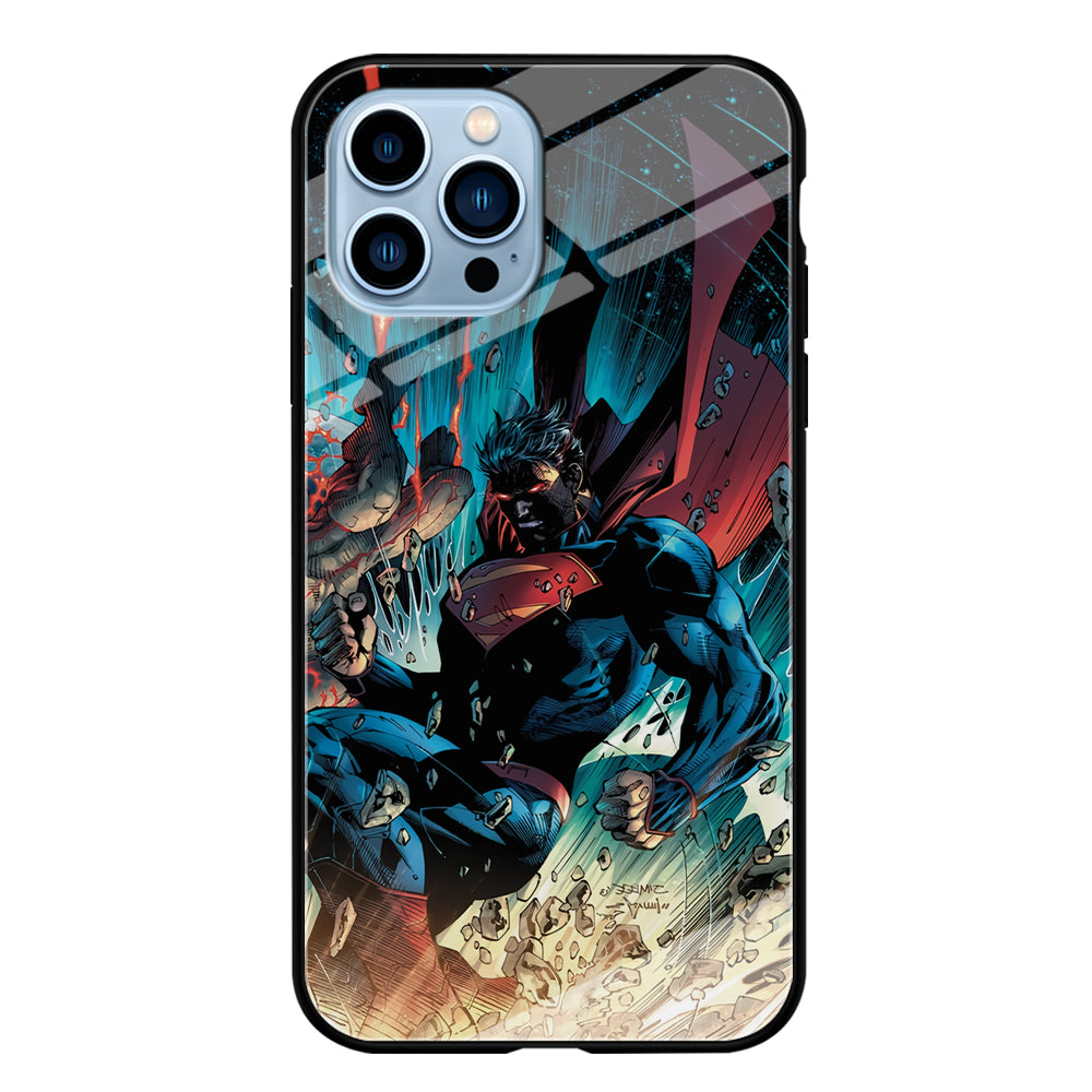 Superman Kick The Enemy iPhone 13 Pro Case