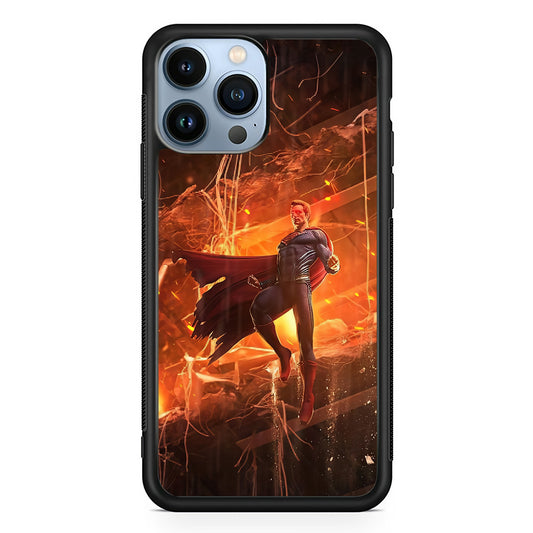 Superman Rise of Flaming Eye iPhone 13 Pro Max Case