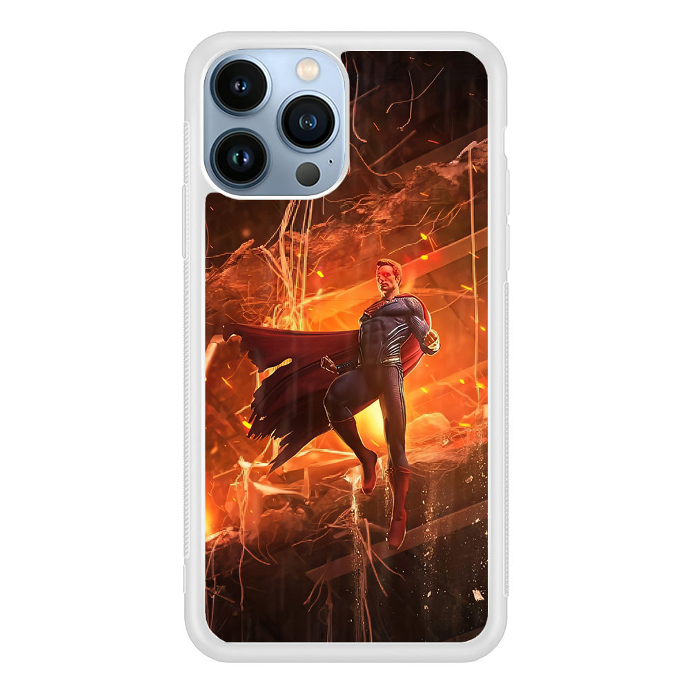 Superman Rise of Flaming Eye iPhone 13 Pro Case