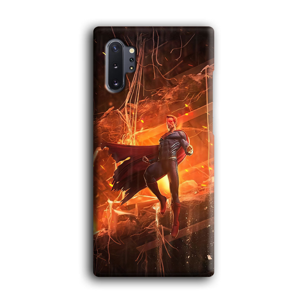 Superman Rise of Flaming Eye Samsung Galaxy Note 10 Plus Case