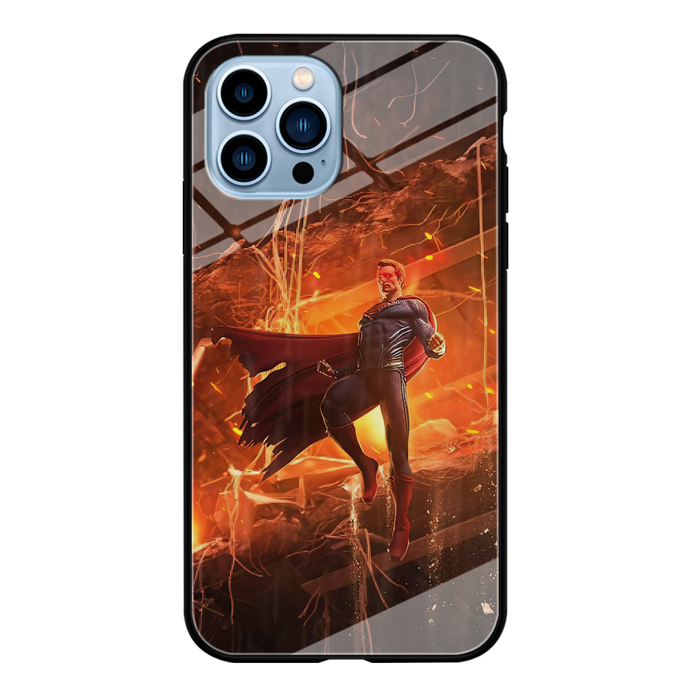 Superman Rise of Flaming Eye iPhone 13 Pro Case
