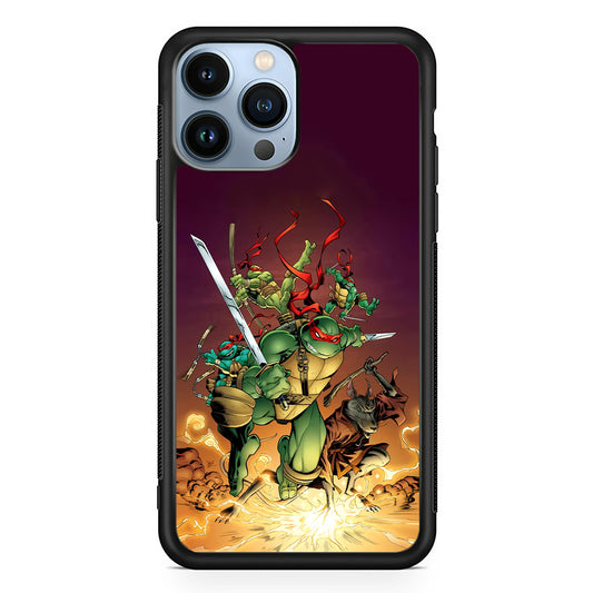 TMNT Busy Turtle iPhone 13 Pro Max Case