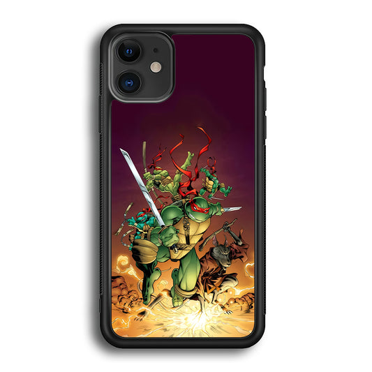 TMNT Busy Turtle iPhone 12 Case