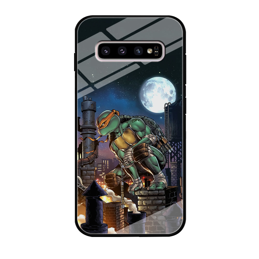 TMNT Michelangelo City Tour Samsung Galaxy S10 Plus Case