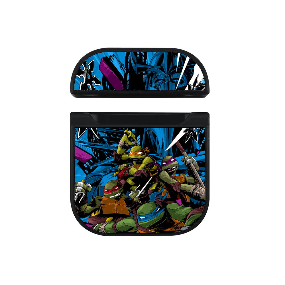 TMNT Same Soul to Fight Hard Plastic Case Cover For Apple Airpods