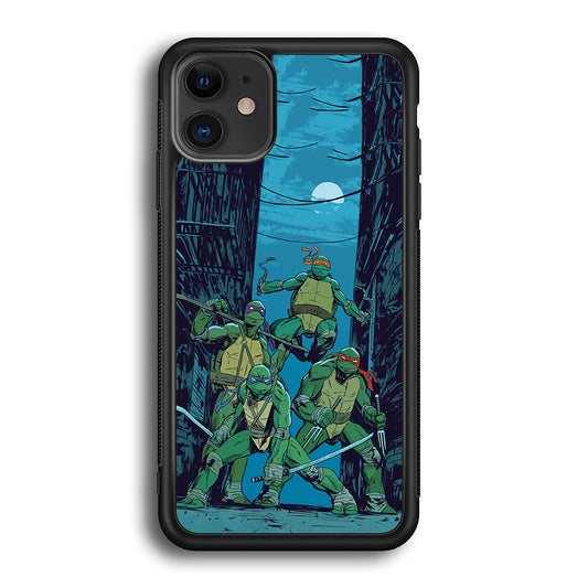 TMNT Squad Under The Moon iPhone 12 Case