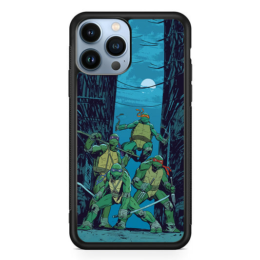 TMNT Squad Under The Moon iPhone 13 Pro Max Case