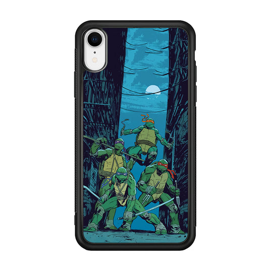 TMNT Squad Under The Moon iPhone XR Case